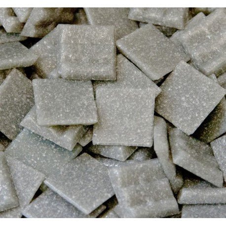 Verre Mosaique - glass mosaic -Glasmosaik-glasmozaïek-Glasmozaiek 20mm Donkergrijs - mosaicshop