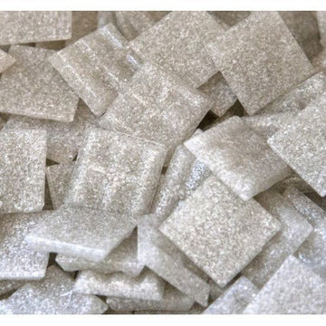 Verre Mosaique - glass mosaic -Glasmosaik-glasmozaïek-Glasmozaiek 20mm Grijs - mosaicshop