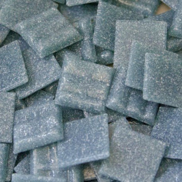 Verre Mosaique - glass mosaic -Glasmosaik-glasmozaïek-Glasmozaiek 20mm Licht Denim - mosaicshop
