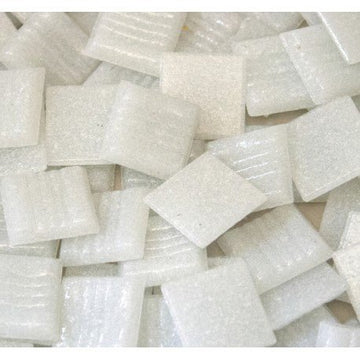 Verre Mosaique - glass mosaic -Glasmosaik-glasmozaïek-Glasmozaiek 20mm Poedergrijs - mosaicshop