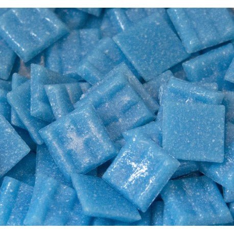 Verre Mosaique - glass mosaic -Glasmosaik-glasmozaïek-Glasmozaiek 20mm Turkoois - mosaicshop