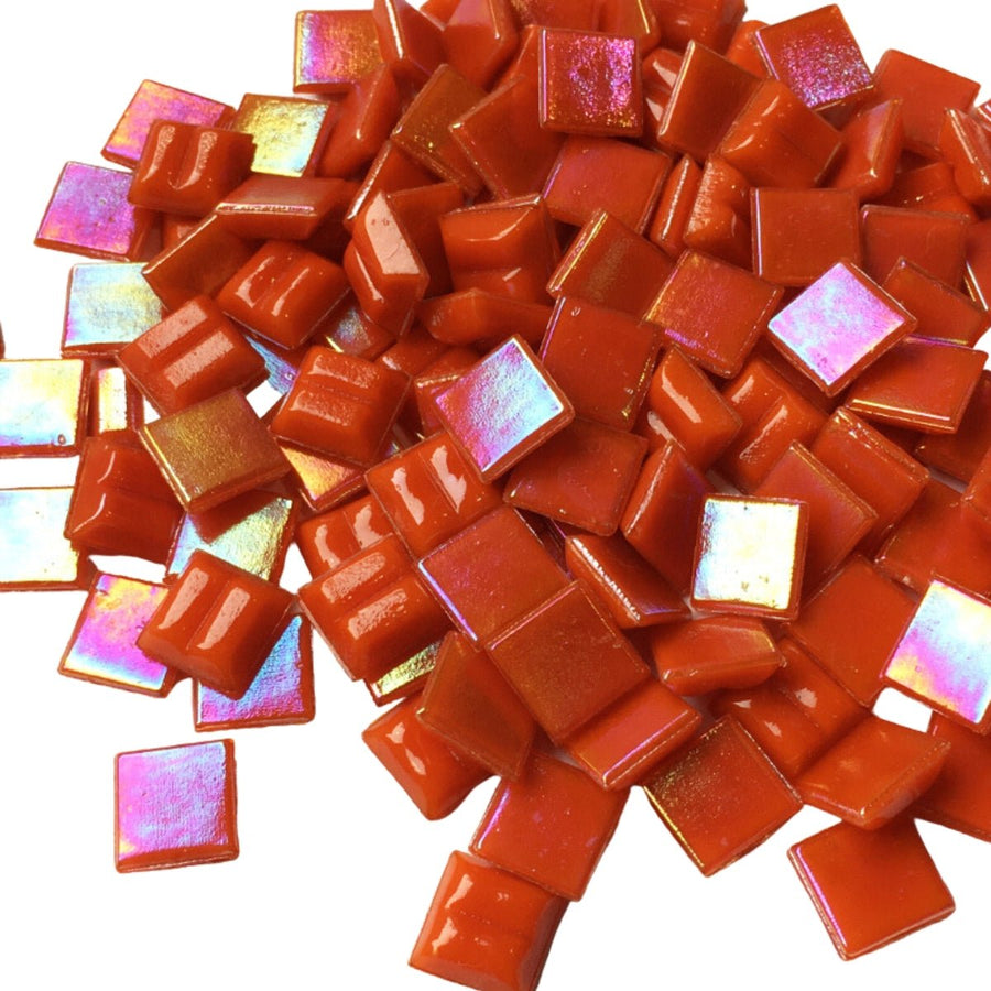 Verre Mosaique - glass mosaic -Glasmosaik-glasmozaïek-Glasmozaiek Iriserend 10mm Agaat - mosaicshop