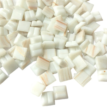 Verre Mosaique - glass mosaic -Glasmosaik-glasmozaïek-Glasmozaiek met Goud Dooradert 10mm Witgoud - mosaicshop