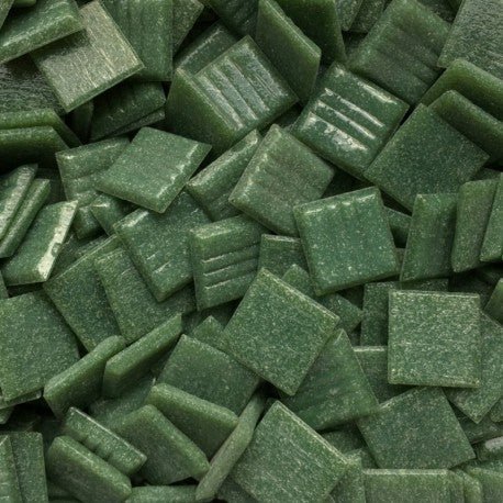 Verre Mosaique - glass mosaic -Glasmosaik-glasmozaïek-Glasmozaiek Murano 20mm Iers Groen - mosaicshop