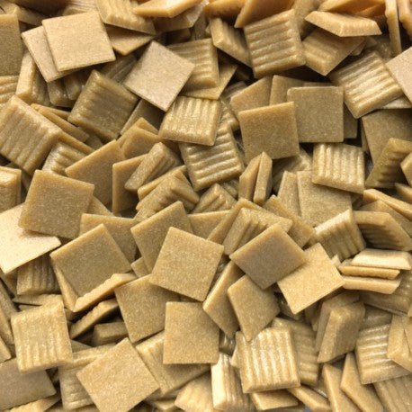 Glasmosaik Murano 20mm  Ockerbraun