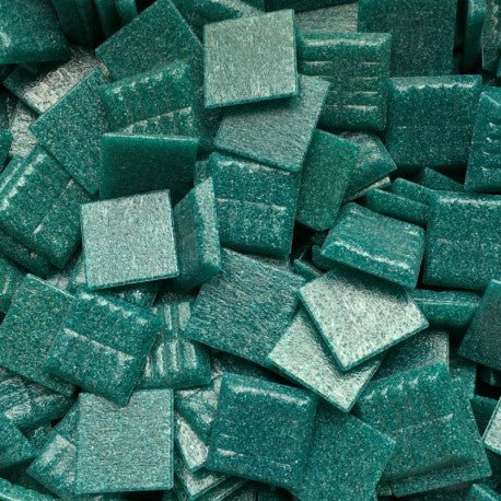 Verre Mosaique - glass mosaic -Glasmosaik-glasmozaïek-Glasmozaiek Murano 20mm Petroleum - mosaicshop