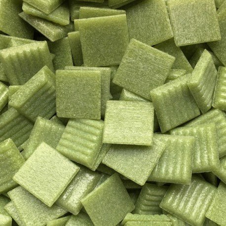 Verre Mosaique - glass mosaic -Glasmosaik-glasmozaïek-Glasmozaiek Murano 20mm Zeegras - mosaicshop