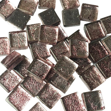 Verre Mosaique - glass mosaic -Glasmosaik-glasmozaïek-Glasmozaiek Spiegel 10mm Granaat - mosaicshop