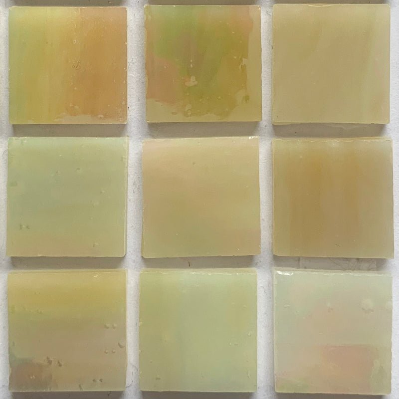 Verre Mosaique - glass mosaic -Glasmosaik-glasmozaïek-Glasmozaiek Tiffany Glacier 20mm Behekst - mosaicshop