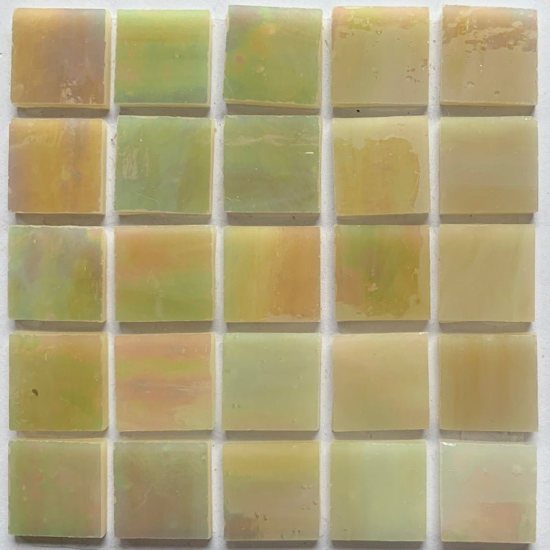 Verre Mosaique - glass mosaic -Glasmosaik-glasmozaïek-Glasmozaiek Tiffany Glacier 20mm Behekst - mosaicshop