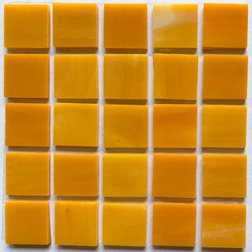 Verre Mosaique - glass mosaic -Glasmosaik-glasmozaïek-Glasmozaiek Tiffany Glacier 20mm Mango - mosaicshop