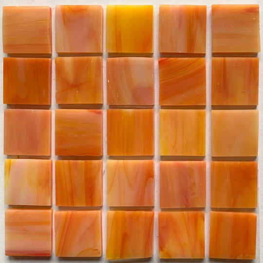 Glacier Tiffany Glass Mosaic 20mm  Sunrise