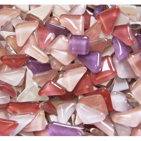 Verre Mosaique - glass mosaic -Glasmosaik-glasmozaïek-Glaspuzzels Pronkerwtmix - mosaicshop
