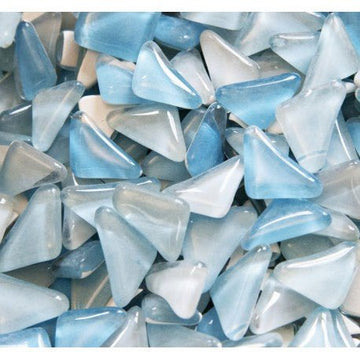 Verre Mosaique - glass mosaic -Glasmosaik-glasmozaïek-Glaspuzzels Waterhyacintmix - mosaicshop