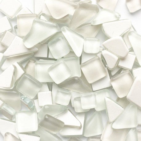 Verre Mosaique - glass mosaic -Glasmosaik-glasmozaïek-Glaspuzzels Witmix - mosaicshop