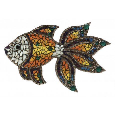 Verre Mosaique - glass mosaic -Glasmosaik-glasmozaïek-Guppy - mosaicshop