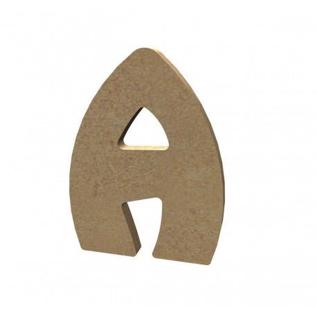 Verre Mosaique - glass mosaic -Glasmosaik-glasmozaïek-Hoofdletter A - mosaicshop