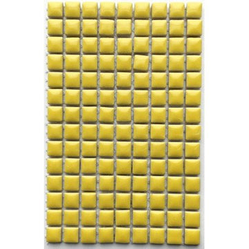 Verre Mosaique - glass mosaic -Glasmosaik-glasmozaïek-Keramiek 10mm Citroen - mosaicshop