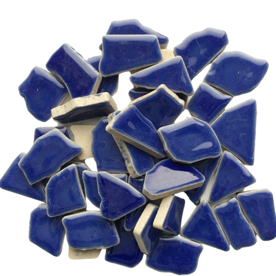 Verre Mosaique - glass mosaic -Glasmosaik-glasmozaïek-Keramische Puzzels Delphinium - mosaicshop