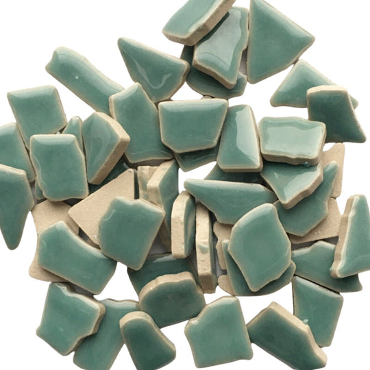 Ceramic Puzzles  Phthalo Green