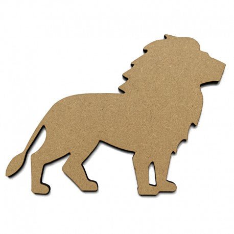 Lion En Bois