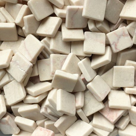 Verre Mosaique - glass mosaic -Glasmosaik-glasmozaïek-Marmer 15mm Giallo Empress - mosaicshop