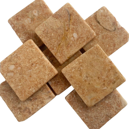 Marble 20x20mm  Red