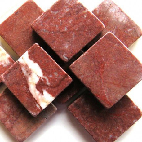Marble 20x20mm  Rosso Verona