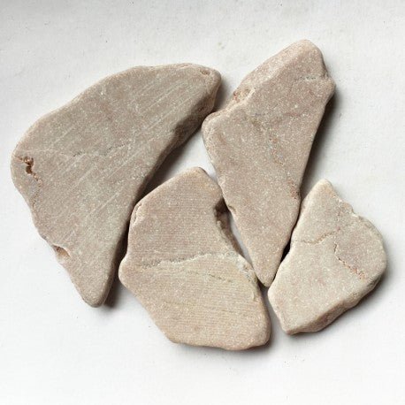 Marble Polygon Pink Cream