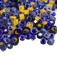 Verre Mosaique - glass mosaic -Glasmosaik-glasmozaïek-Millefiori Sterrenmix - mosaicshop
