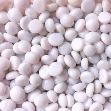 Verre Mosaique - glass mosaic -Glasmosaik-glasmozaïek-Mini Glasdruppels 9-13mm Roze - mosaicshop