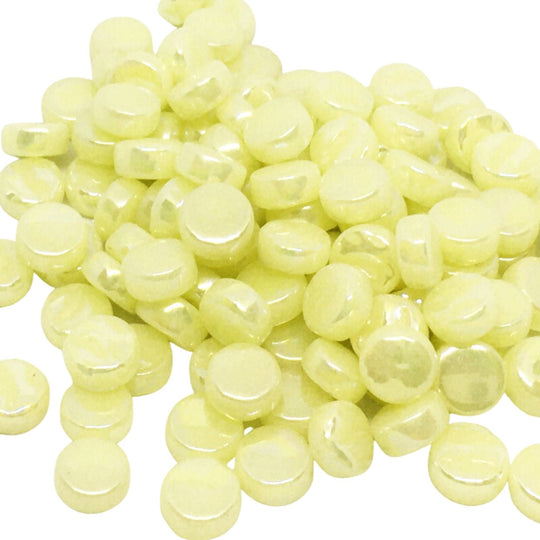 Mini-Runden Perle 8mm  Albaster