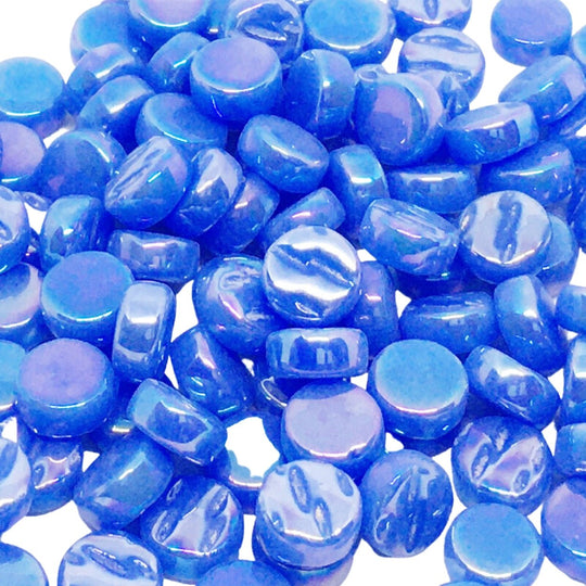 Mini-Runden Perle 8mm   Blau