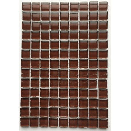 Verre Mosaique - glass mosaic -Glasmosaik-glasmozaïek-Murrini 10mm Espresso - mosaicshop