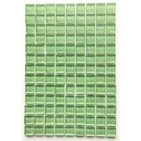 Verre Mosaique - glass mosaic -Glasmosaik-glasmozaïek-Murrini 10mm Lichtgroen - mosaicshop