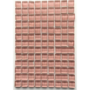 Verre Mosaique - glass mosaic -Glasmosaik-glasmozaïek-Murrini 10mm Roze - mosaicshop