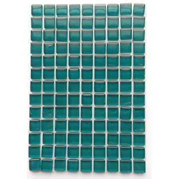 Verre Mosaique - glass mosaic -Glasmosaik-glasmozaïek-Murrini 10mm Watergroen - mosaicshop
