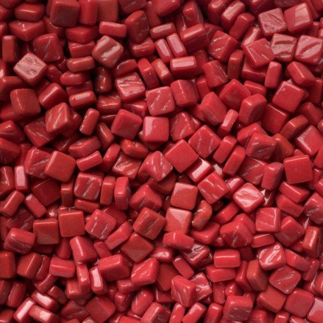 Verre Mosaique - glass mosaic -Glasmosaik-glasmozaïek-Ottoman 8mm Bloedrood - mosaicshop