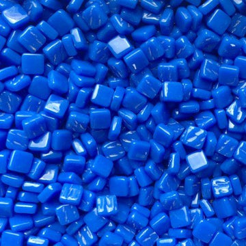 Verre Mosaique - glass mosaic -Glasmosaik-glasmozaïek-Ottoman 8mm Brilliant Blauw - mosaicshop