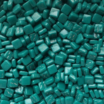 Verre Mosaique - glass mosaic -Glasmosaik-glasmozaïek-Ottoman 8mm Donkercyaan - mosaicshop