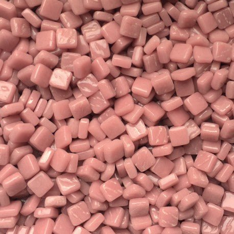 Verre Mosaique - glass mosaic -Glasmosaik-glasmozaïek-Ottoman 8mm Donkerroze - mosaicshop