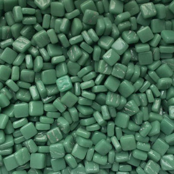 Verre Mosaique - glass mosaic -Glasmosaik-glasmozaïek-Ottoman 8mm Half Cyaan - mosaicshop