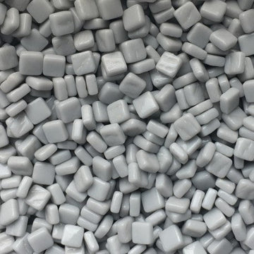Verre Mosaique - glass mosaic -Glasmosaik-glasmozaïek-Ottoman 8mm Lichtgrijs - mosaicshop