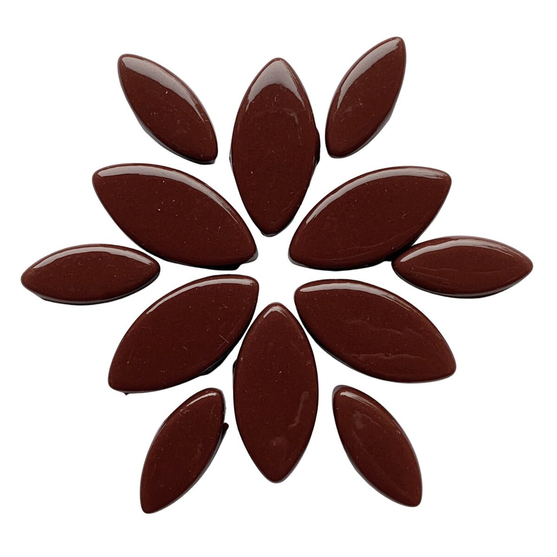 Verre Mosaique - glass mosaic -Glasmosaik-glasmozaïek-Ottoman Bloemblaadjes Bordeaux - mosaicshop