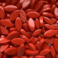 Verre Mosaique - glass mosaic -Glasmosaik-glasmozaïek-Ottoman Bloemblaadjes Helder Rood - mosaicshop