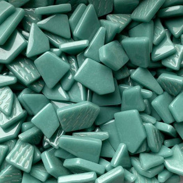 Verre Mosaique - glass mosaic -Glasmosaik-glasmozaïek-Ottoman Puzzels Halfcyaan - mosaicshop