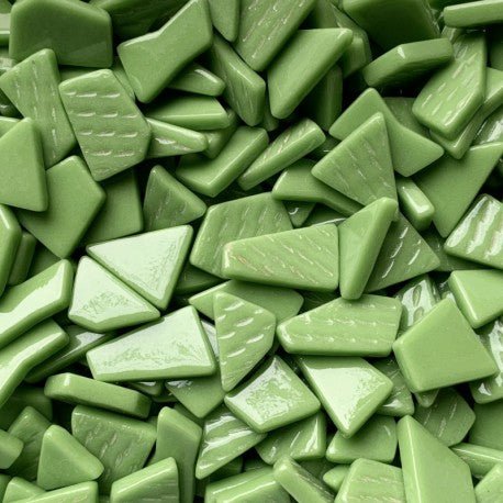 Verre Mosaique - glass mosaic -Glasmosaik-glasmozaïek-Ottoman Puzzels Nieuwgroen - mosaicshop