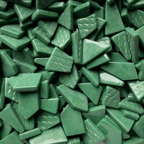 Verre Mosaique - glass mosaic -Glasmosaik-glasmozaïek-Ottoman Puzzels Spargroen - mosaicshop