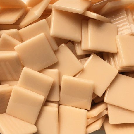 Verre Mosaique - glass mosaic -Glasmosaik-glasmozaïek-Pâte de Verre 25mm Blush - mosaicshop