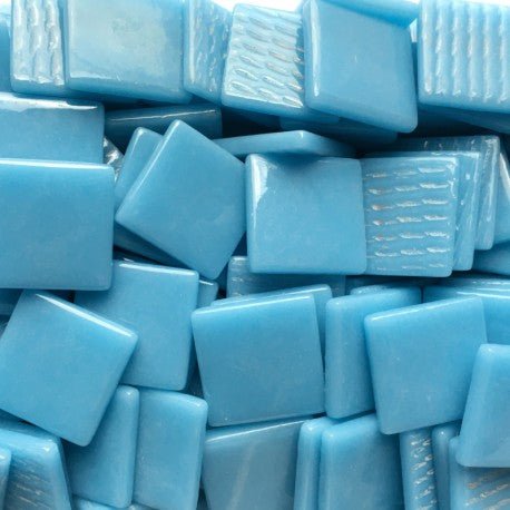 Fantasy Glas 25mm  Halb-Türkis